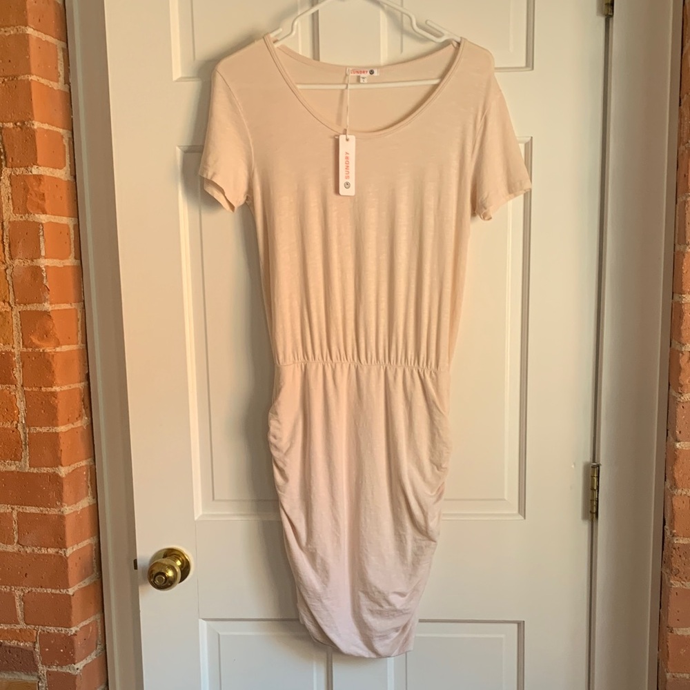 Sundry Cream Dress. NWT!